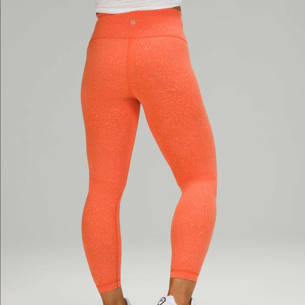 Lululemon wunder train leggings 25”